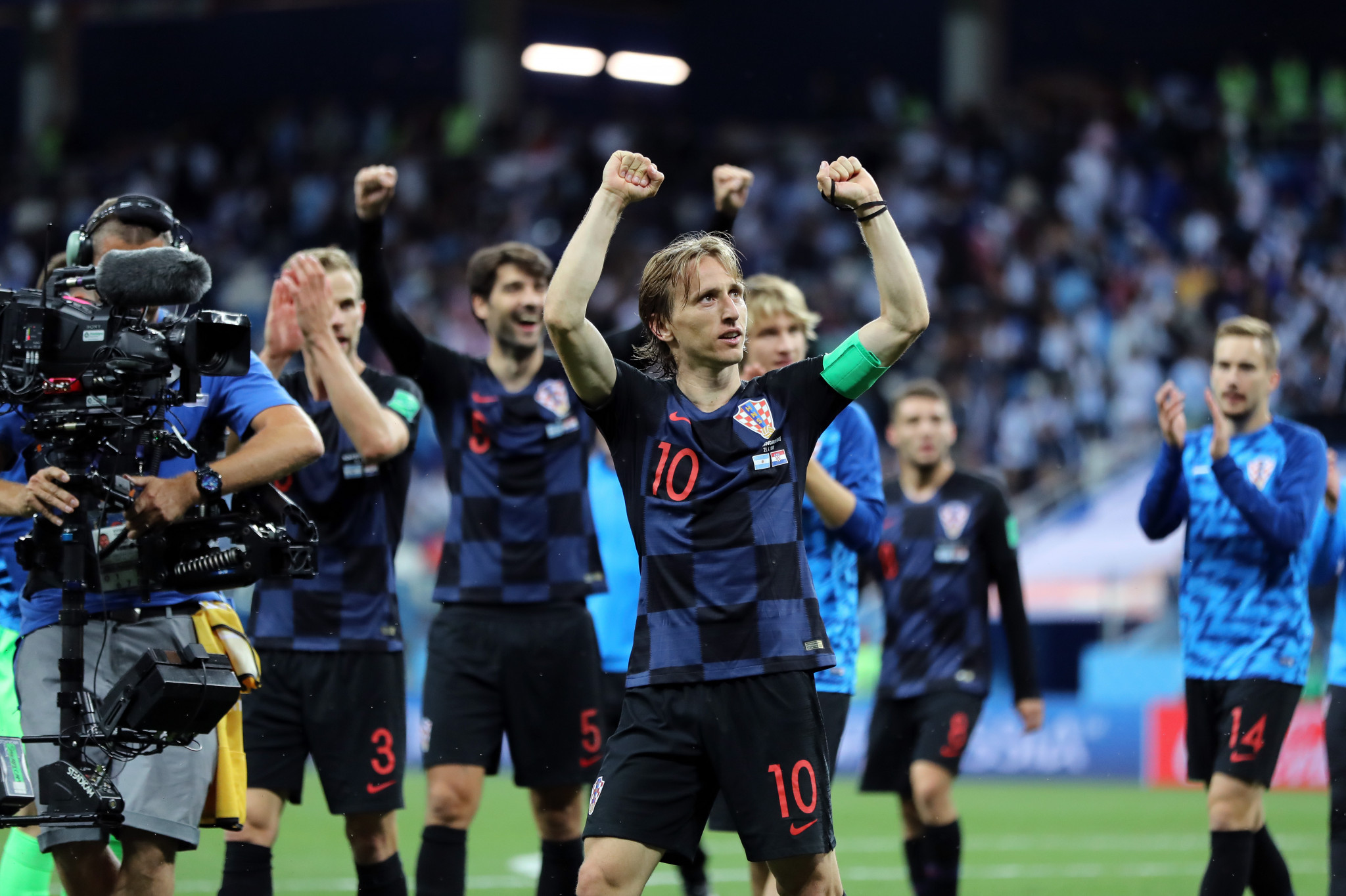 Croatia have secured their place in the last-16 of the FIFA World Cup in Russia ©Getty Images