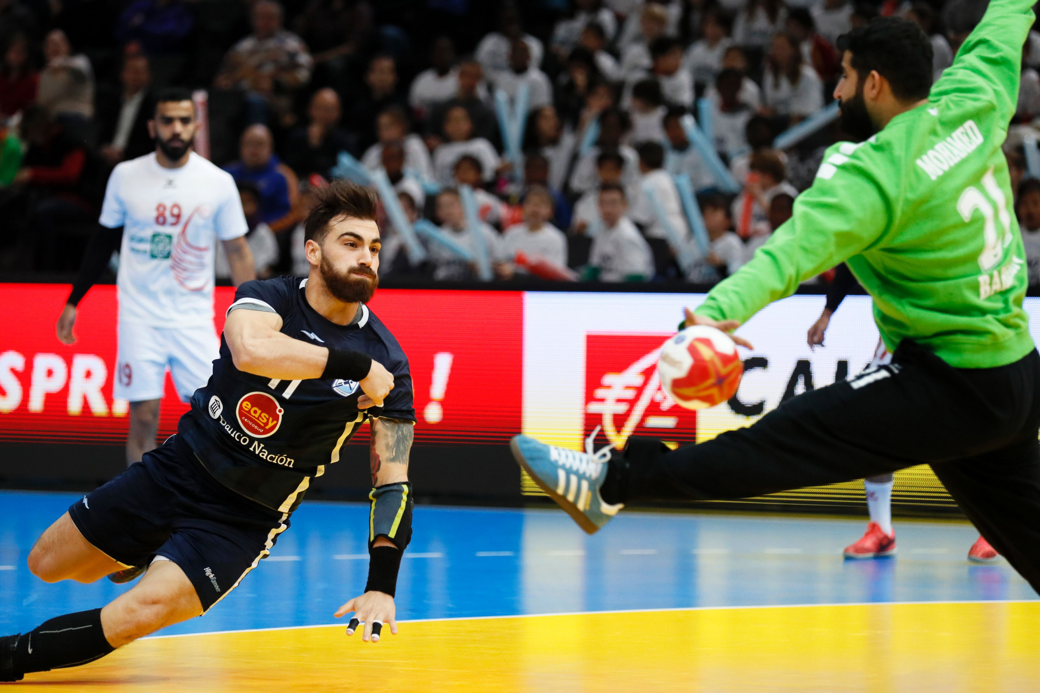 Argentina beat Chile to top spot in Group A at Pan American Men's Handball Championship