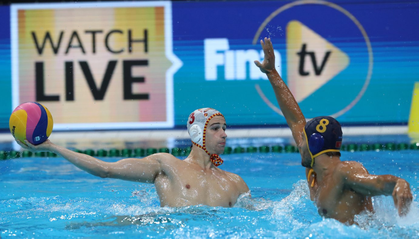 Montenegro held off Spain to reach the final ©FINA