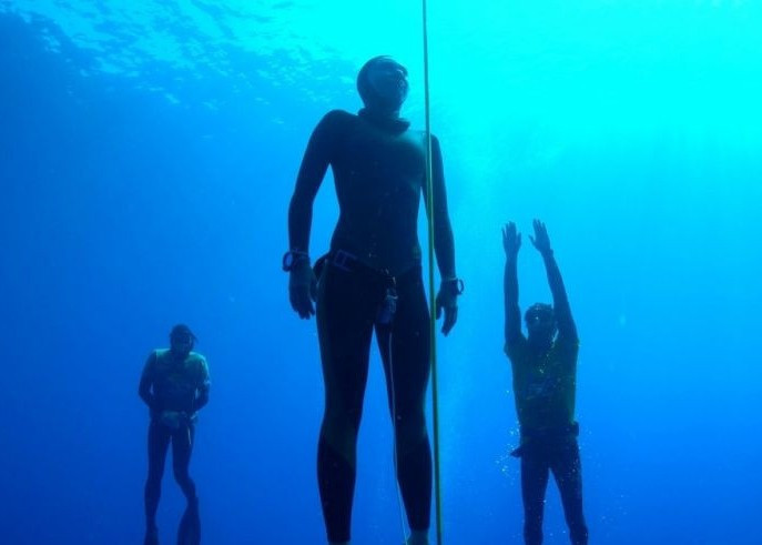The World Underwater Federation have Olympic ambitions for freediving ©CMAS
