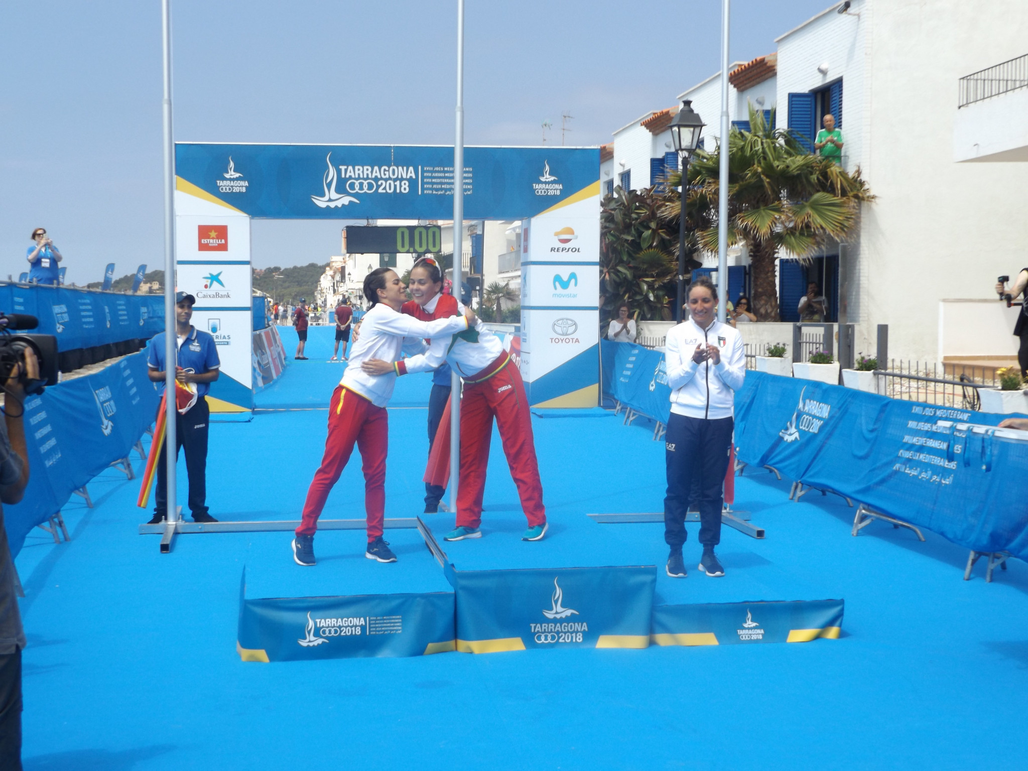 Portugal win first gold medals of Mediterranean Games in triathlon