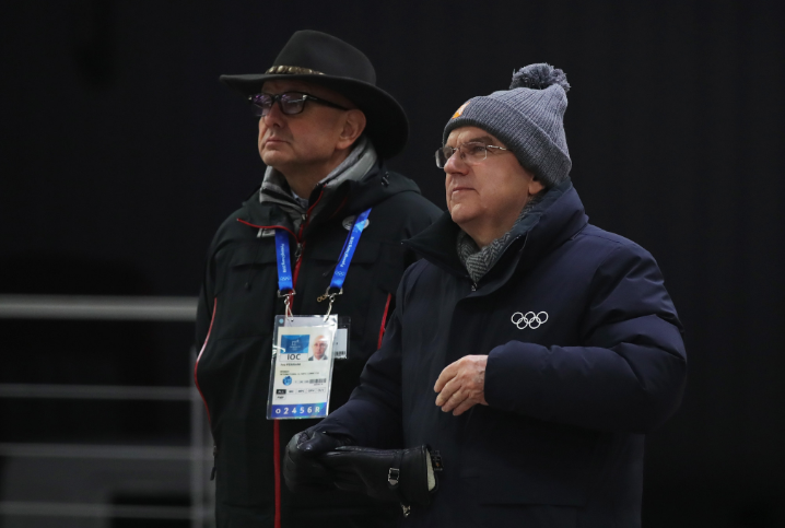 Ivo Ferriani is understood to have a close working relationship with the IOC President Thomas Bach, pictured right ©Getty Images  