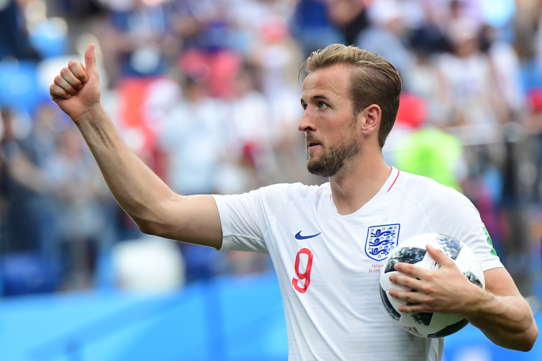 Harry Kane hit a hat-trick in a 6-1 demolition of Panama ©Getty Images