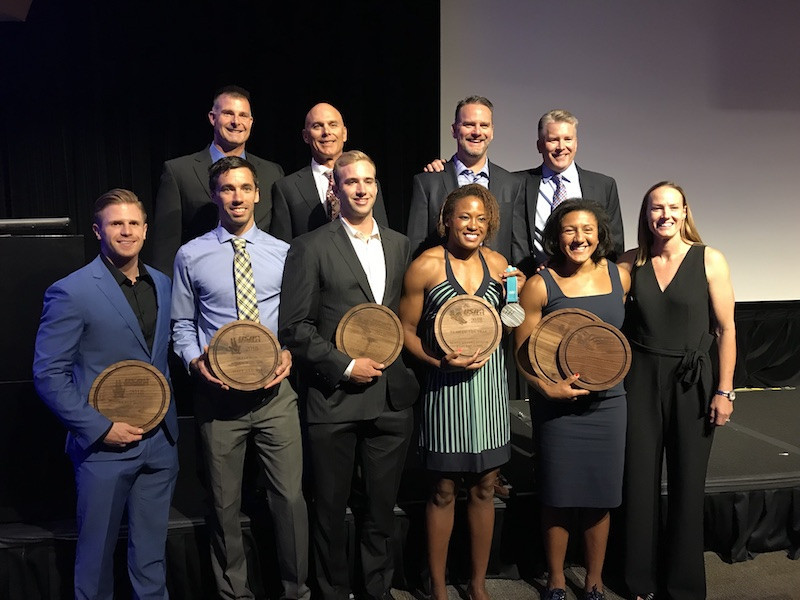 Three-time Olympic medallist Elana Meyers Taylor scooped four prizes at the annual USA Bobsled and Skeleton awards ©USA Bobsled and Skeleton