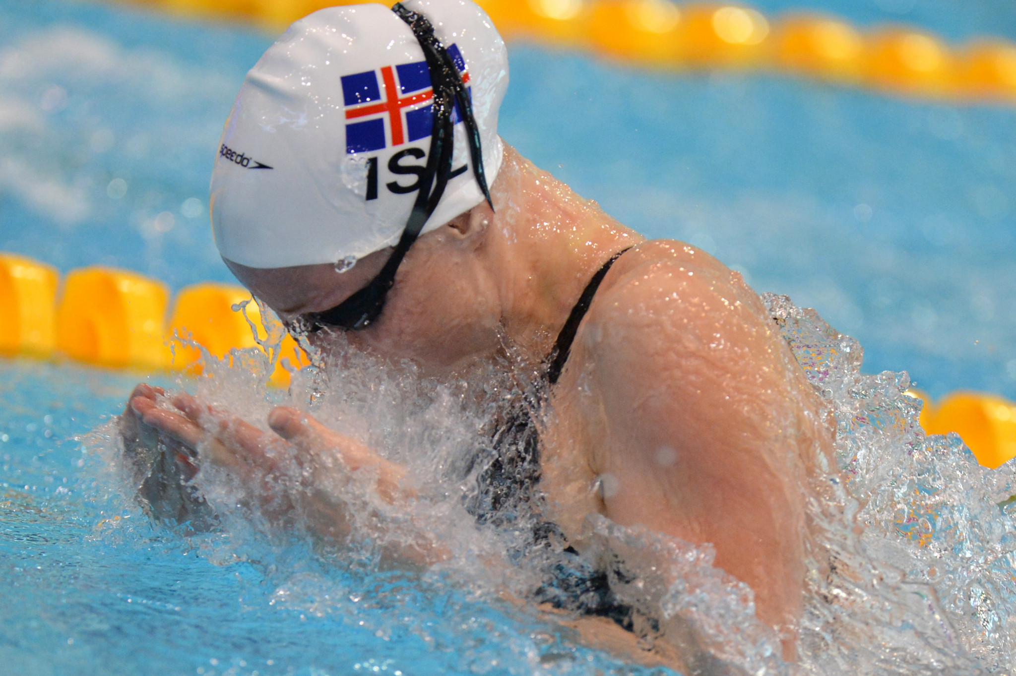 Hrafnhildur Lúthersdóttir is one of Iceland's most successful swimmers ever ©Getty Images