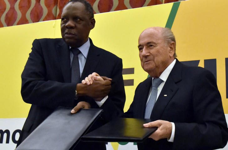 CAF President Issa Hayatou had said every African nation would vote for Sepp Blatter in the FIFA Presidential election