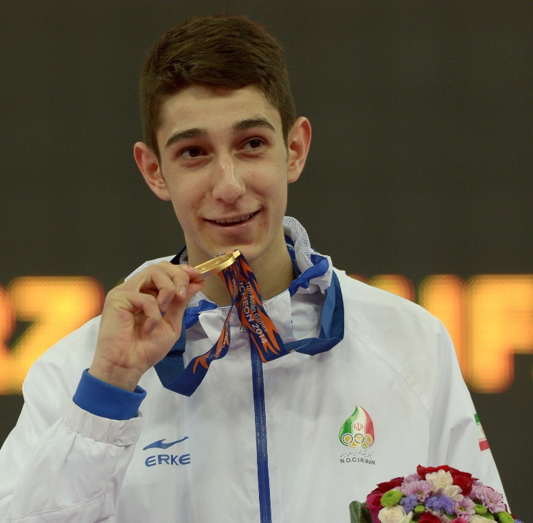  Farzan Ashourzadeh will compete at under-58 kilograms after winning the Asian Games title last time out in Incheon in South Korea in 2014 ©Getty Images
