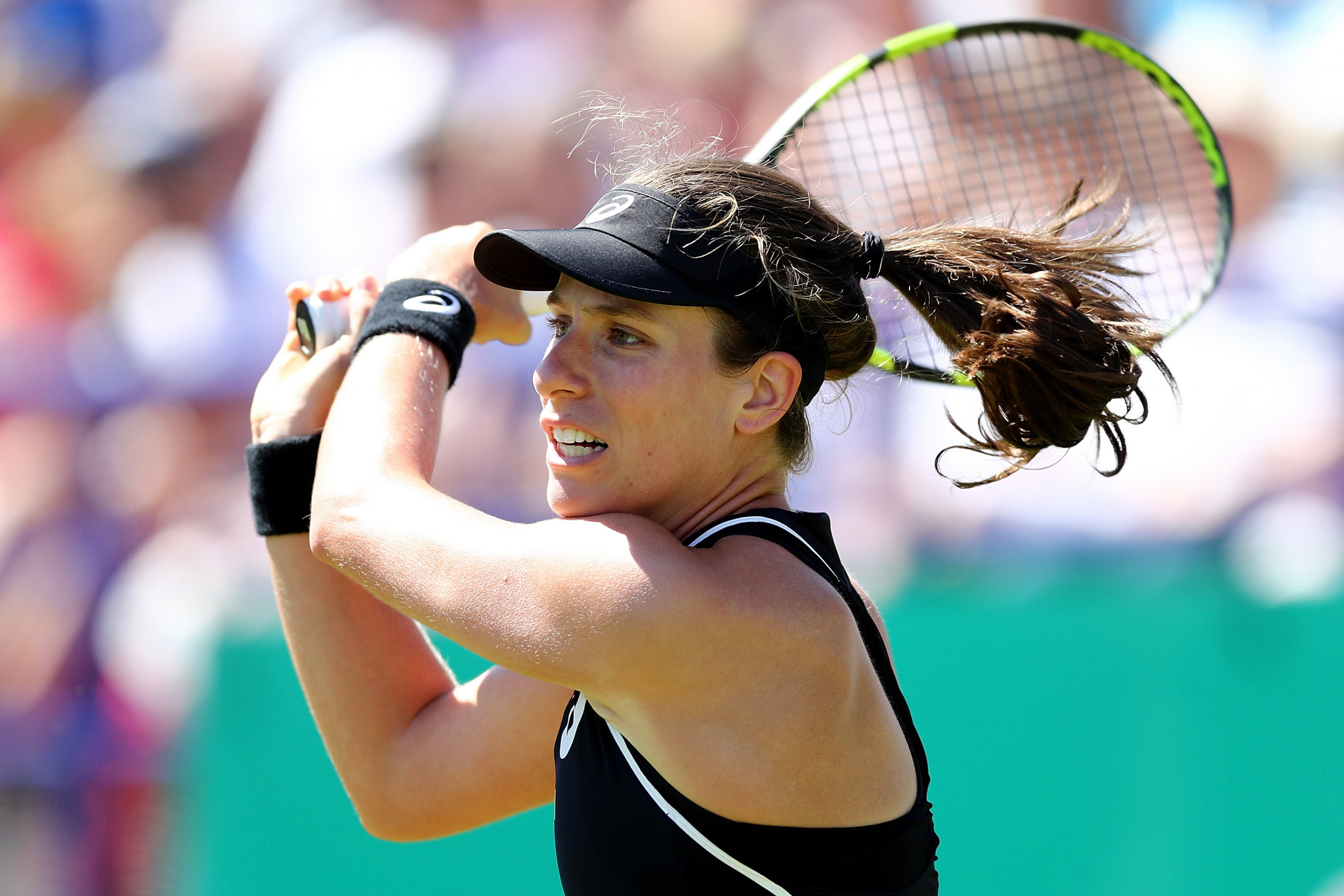 British number one Johanna Konta also progressed in Eastbourne today ©Getty Images