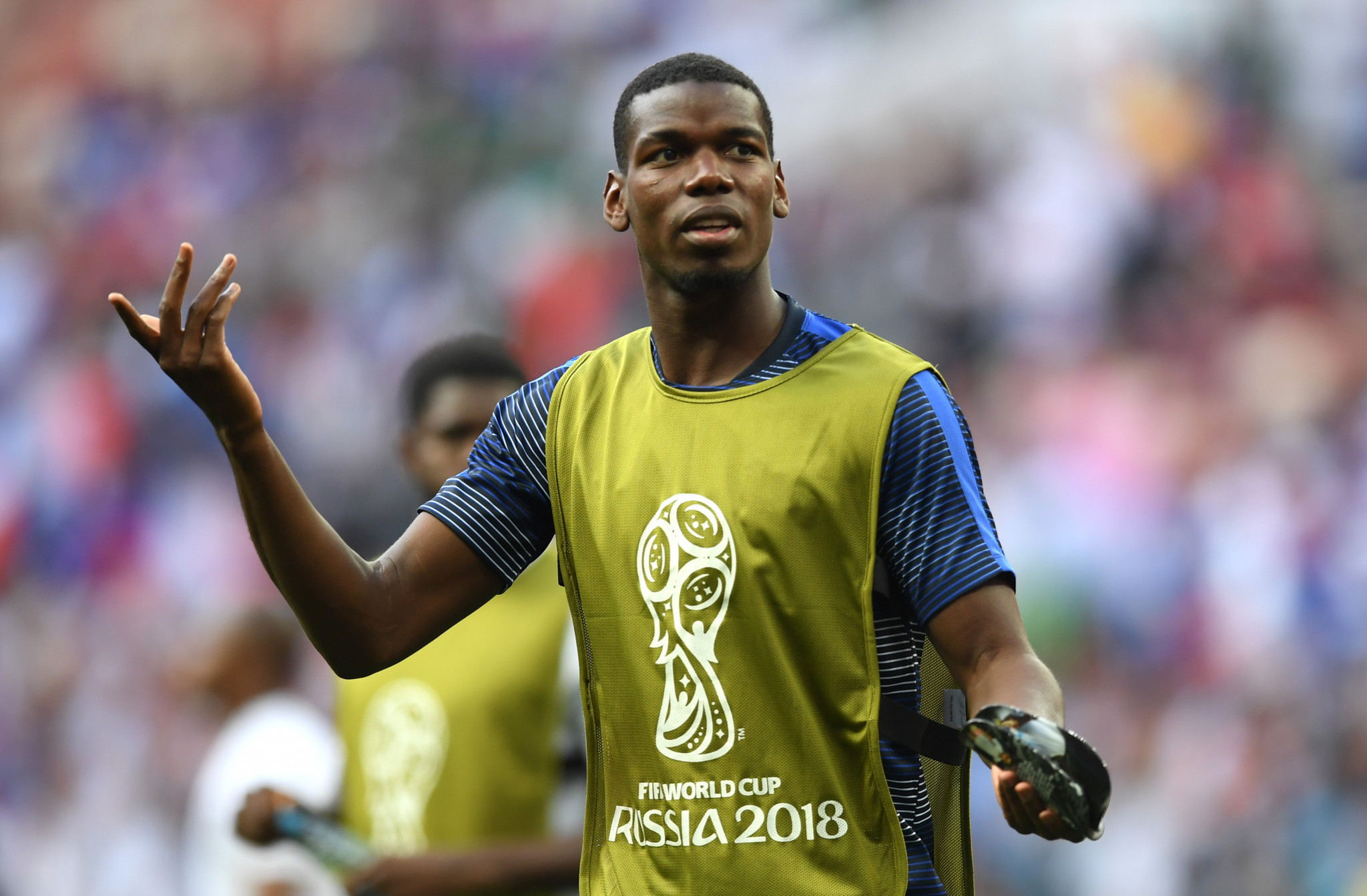 Paul Pogba was among French players rested for the 0-0 draw ©Getty Images