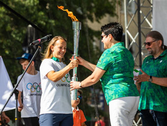 Record crowds attend Olympic Day celebration in Lithuania