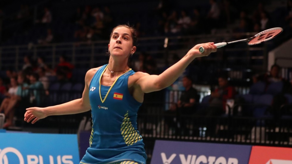 Olympic champion Carolina Marin has made it through to the second round at the BWF Malaysia Open ©BWF
