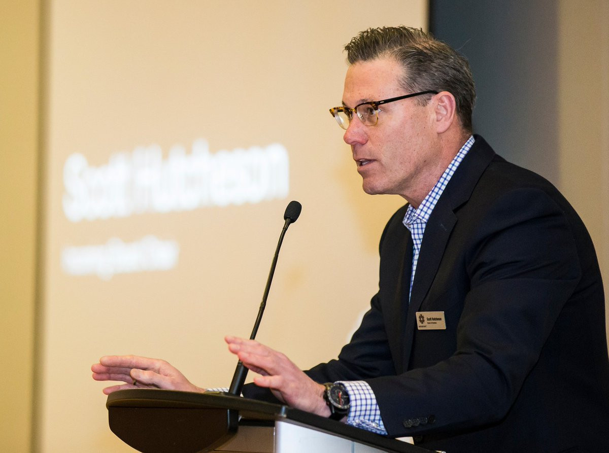 Bid chair Scott Hutcheson promised to increase the dialogue with the public in a piece in the Calgary Herald ©Twitter