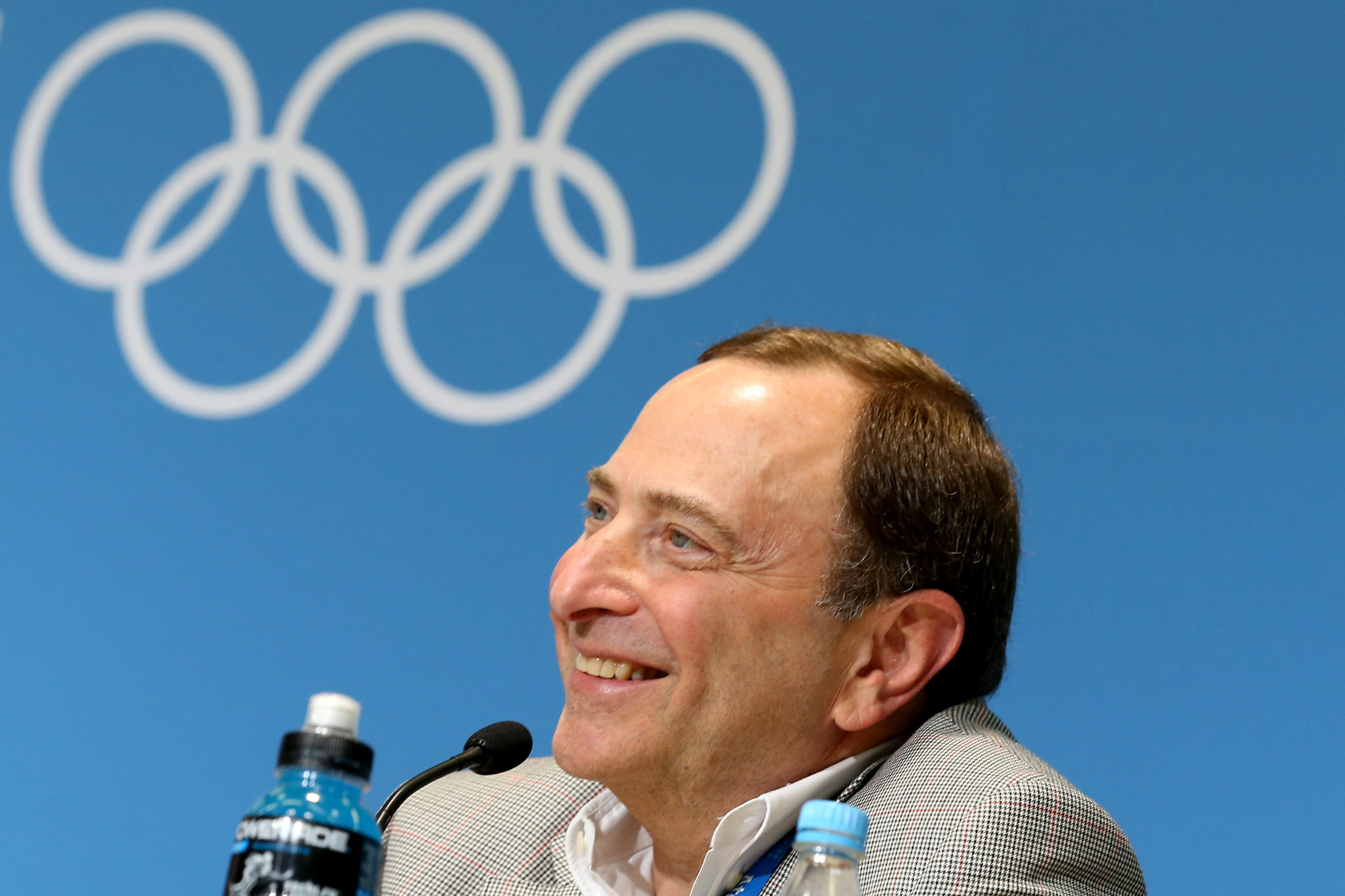 Gary Bettman is among the latest group of inductees to the Hockey Hall of Fame ©Getty Images