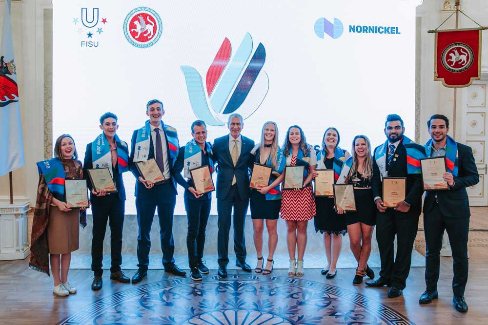Top FISU Volunteer Leaders Academy participants named student ambassadors