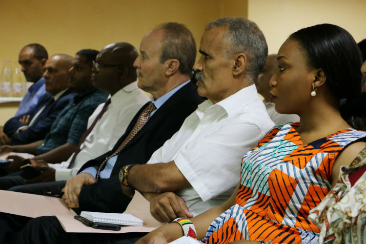 The African Sambo Confederation Congress was attended by representatives of 12 national federations ©FIAS