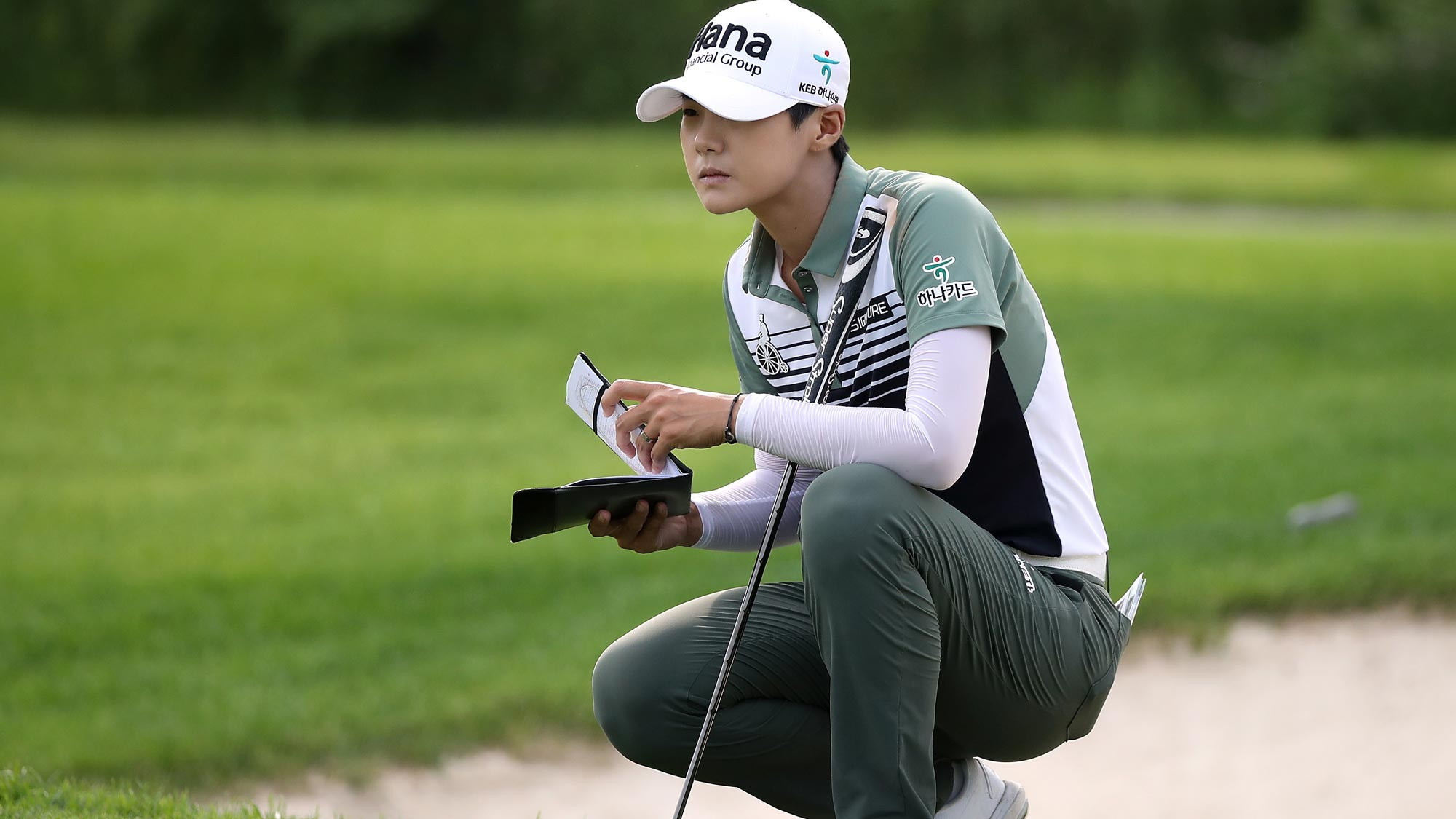 South Korea's Sung Hyun Park carded a bogey free 66 on day one to top the leaderboard at the Women's PGA Championship at Kemper Lakes ©LPGA