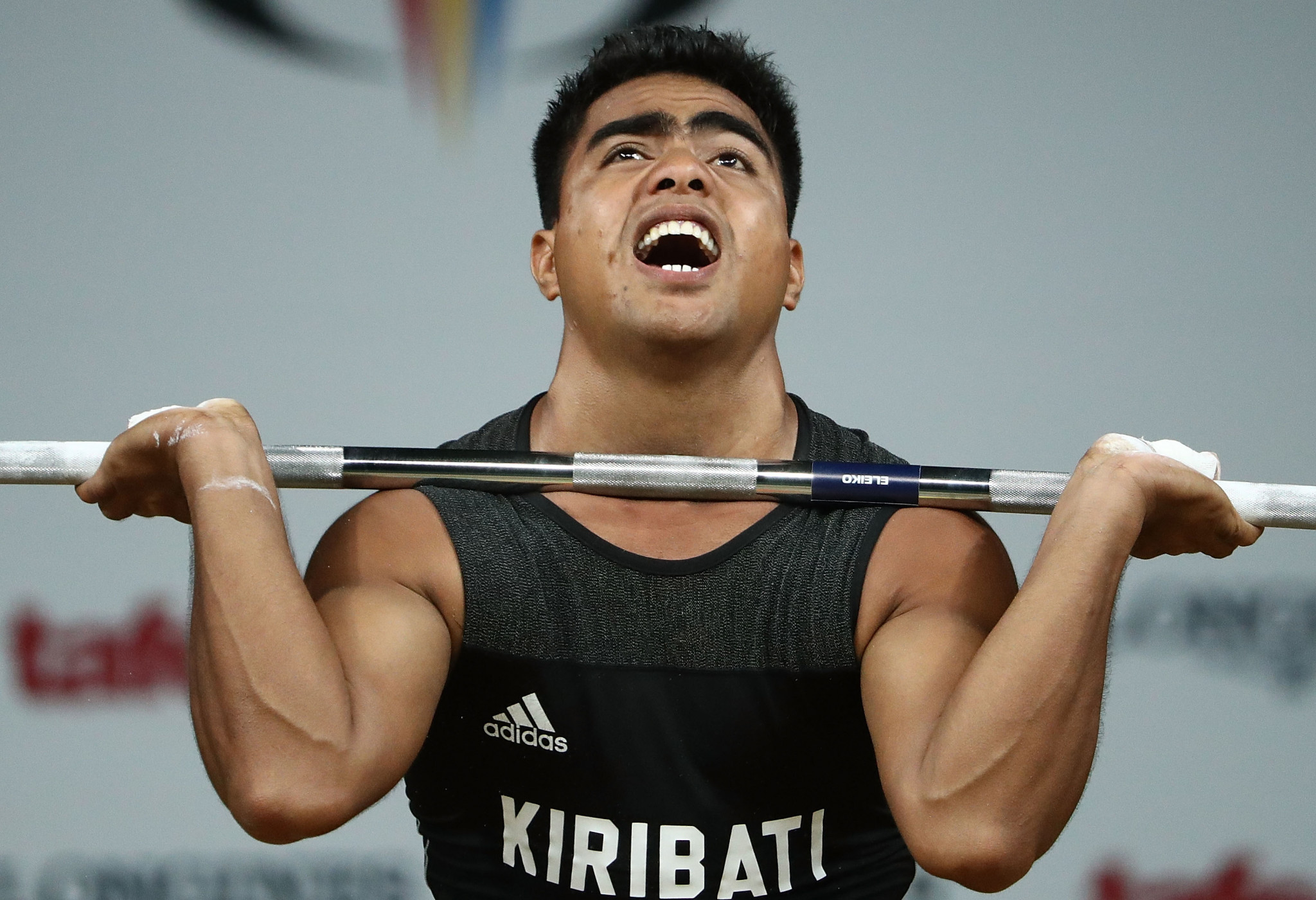 Ruben Katoatau of Kiribati is among other gold medal winners so far ©Getty Images