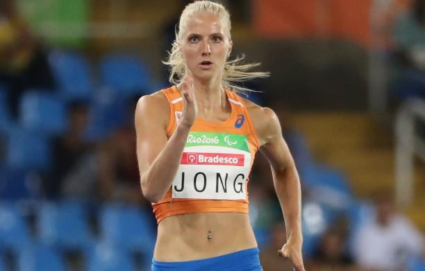Dutch sprinter Fleur Jong will be looking to use the Berlin Grand Prix to qualify for the European Championships ©Getty Images