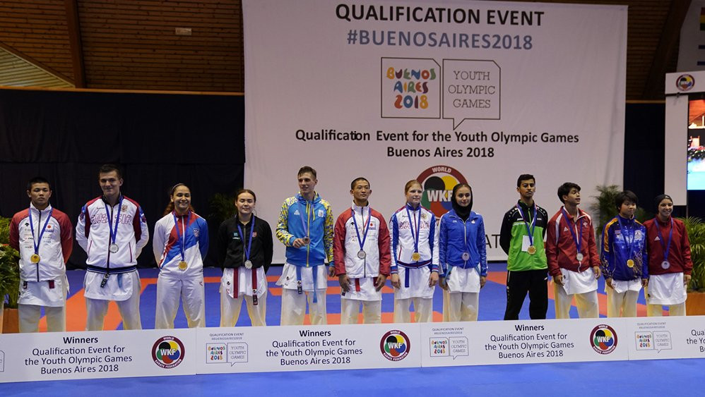 Japan's Sakiyama among victors on first day of Buenos Aires 2018 Summer Youth Olympic Games karate qualifier