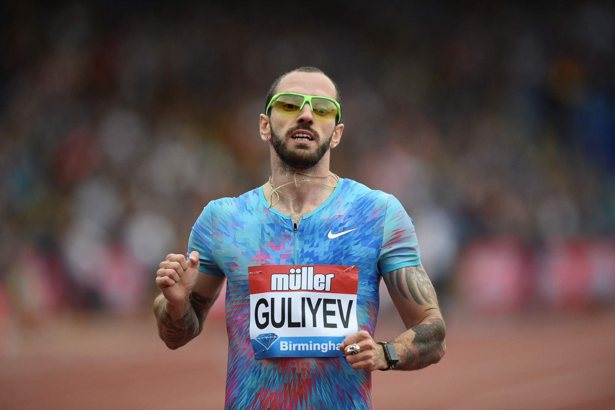 Guliyev wins in record breaking time as athletics kicks into gear at Mediterranean Games