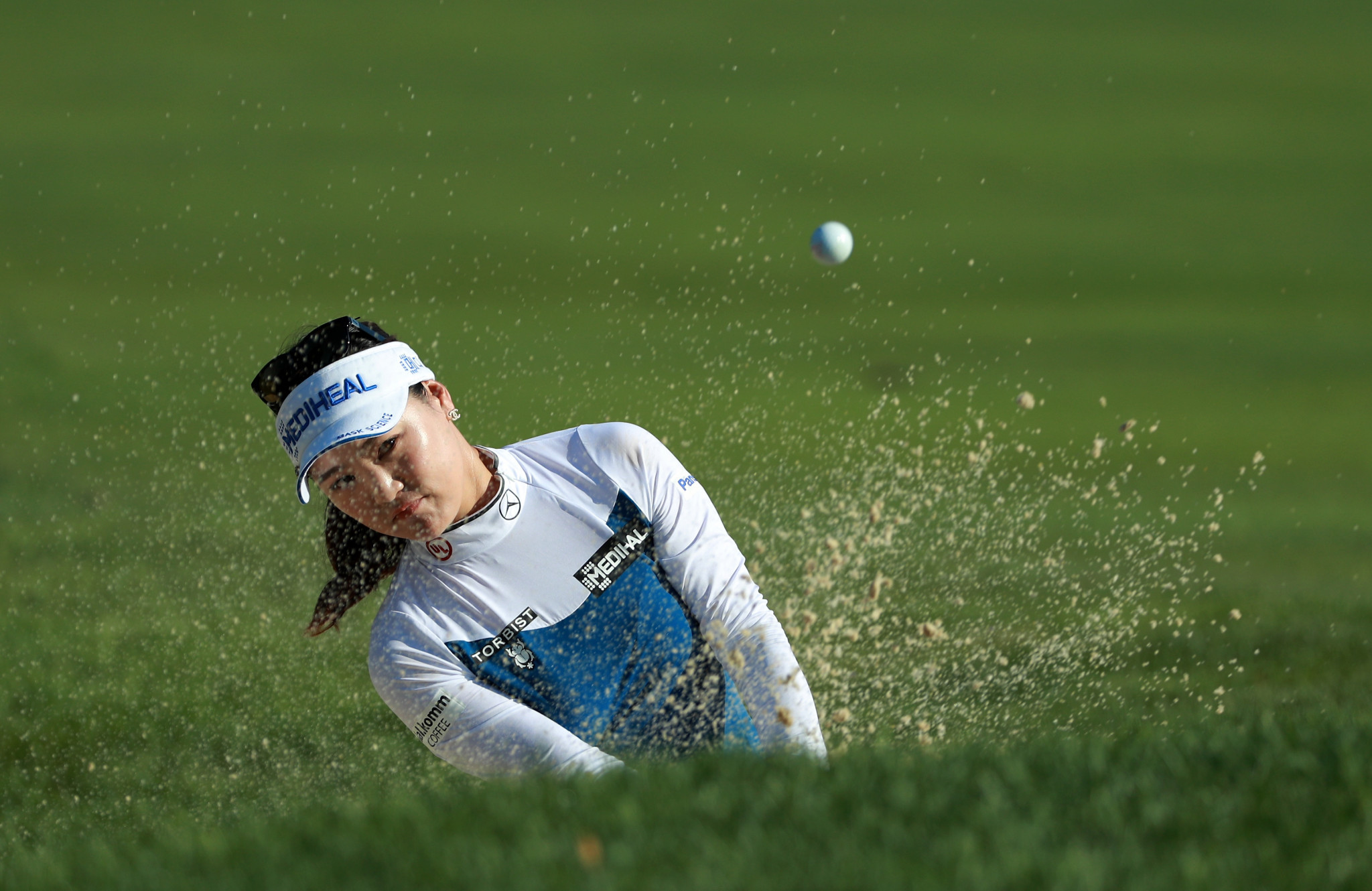 South Korea's Ryu So-yeon is tied for the lead on six-under par after day two of the Women's PGA Championship in Chicago ©Getty Images