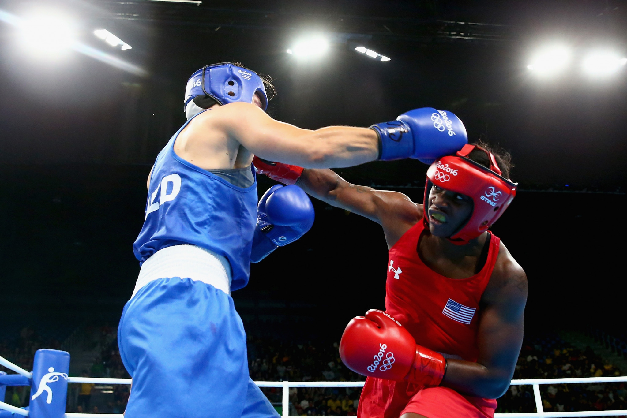 Claressa Shields was the United States' sole gold medallist in boxing at the Rio 2016 Olympic Games ©Getty Images