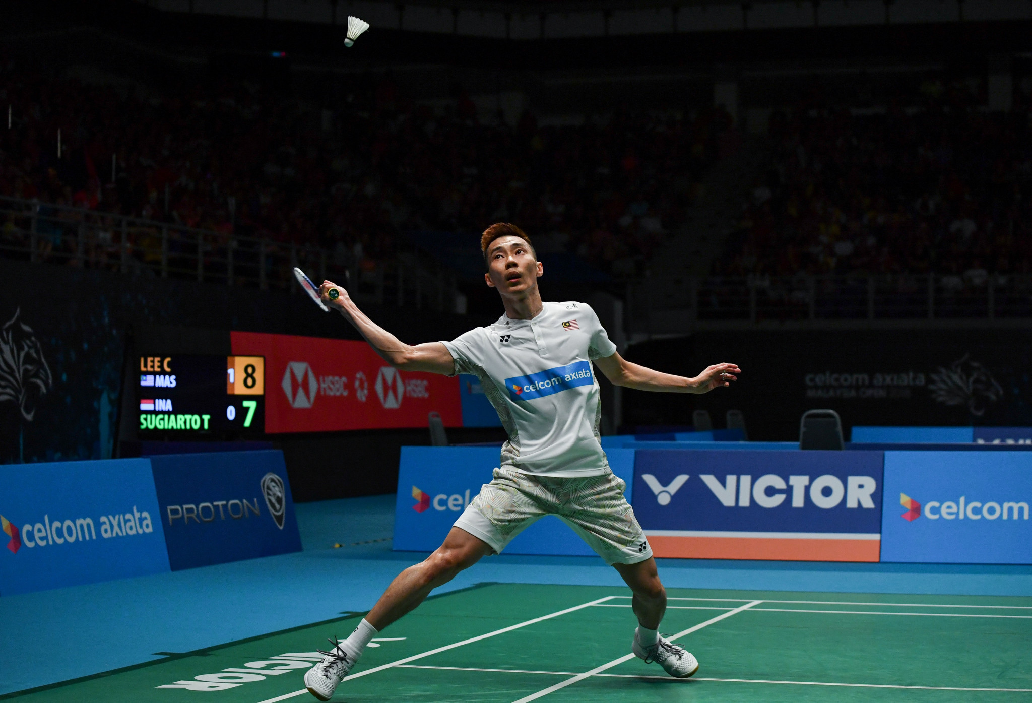 Lee Chong Wei could win his home tournament for the 12th time ©Getty Images