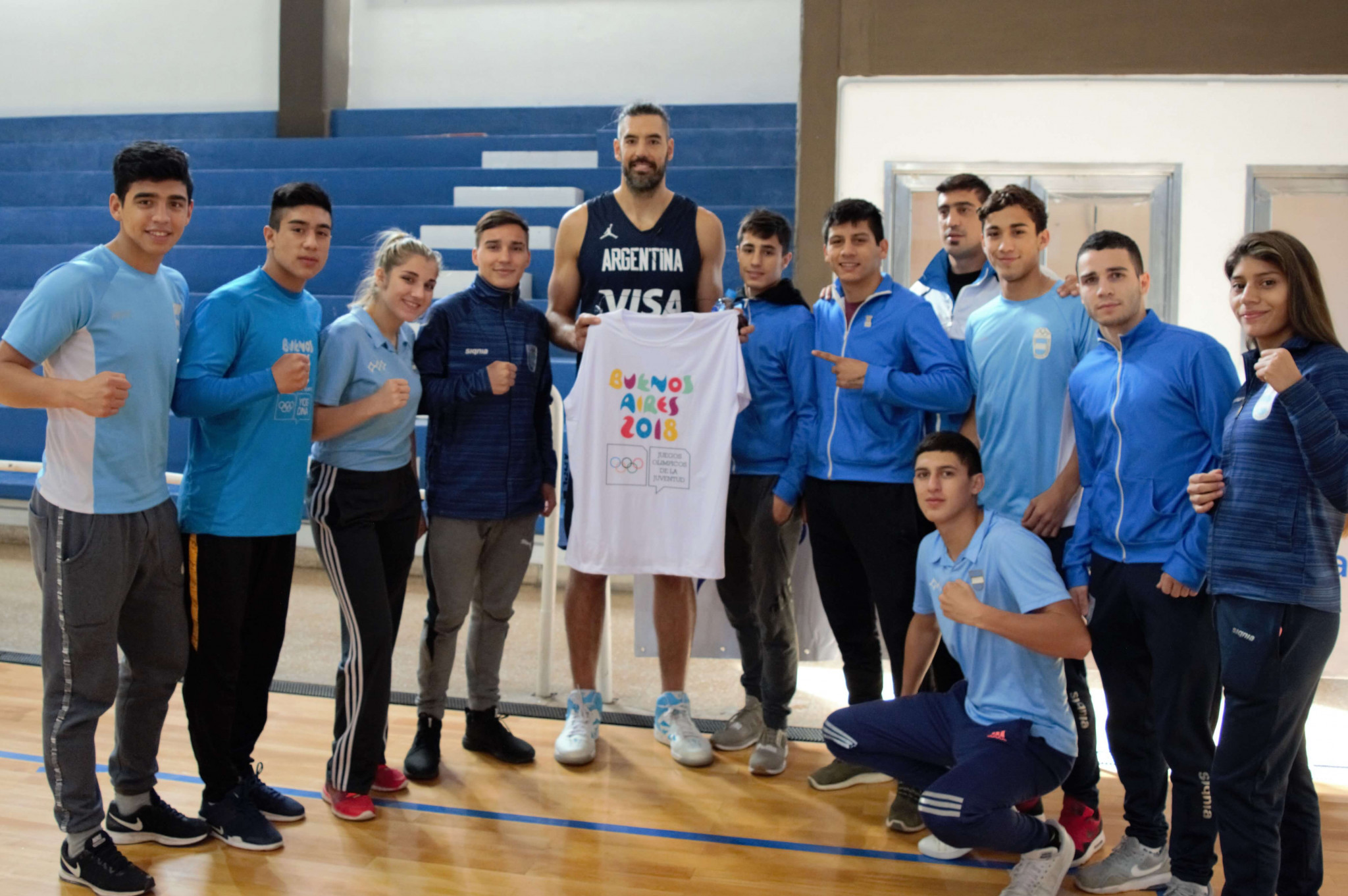 Buenos Aires 2018 boxing hopefuls receive special visit from Scola