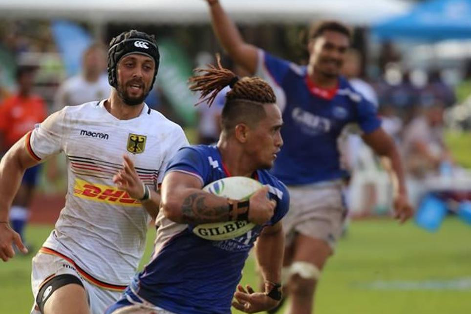 Samoa thrashed Germany today in Apia ©World Rugby