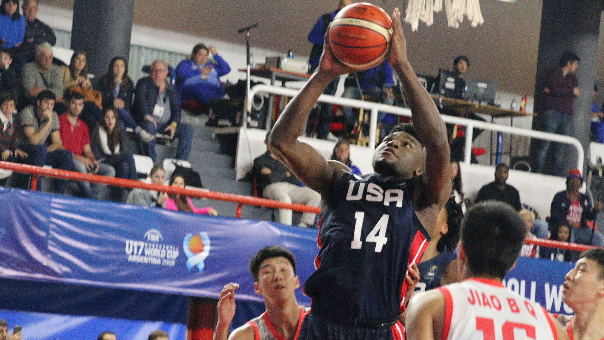 The United States thrashed China on the opening day of the FIBA Under-17 World Cup ©FIBA