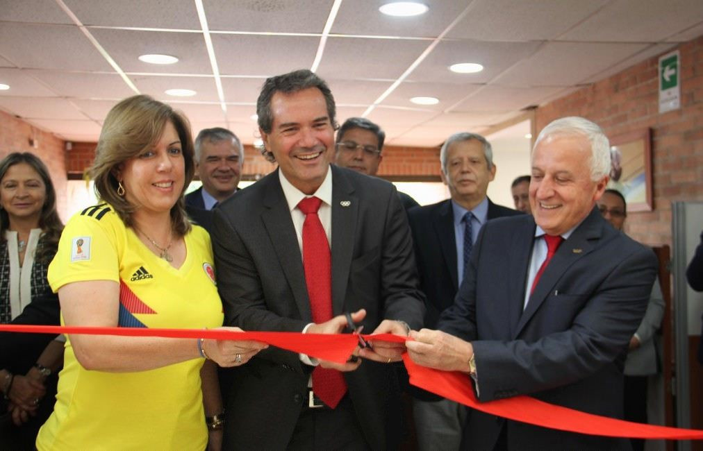 New Colombian Olympic Committee offices opened in Bogota