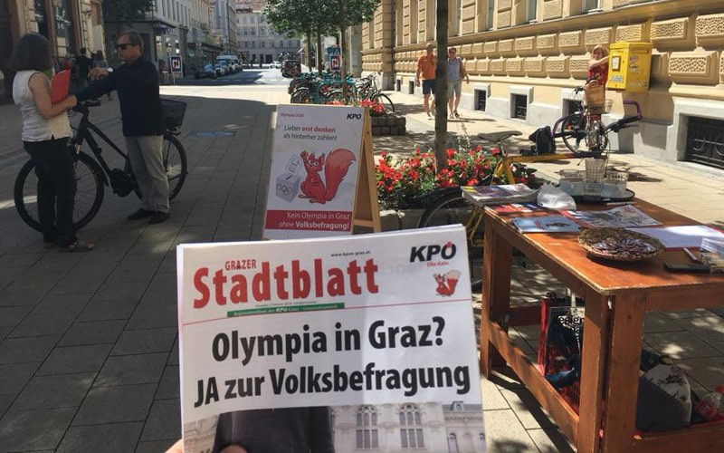 Graz 2026 is the latest Olympic bid which is likely to face a referendum ©Facebook