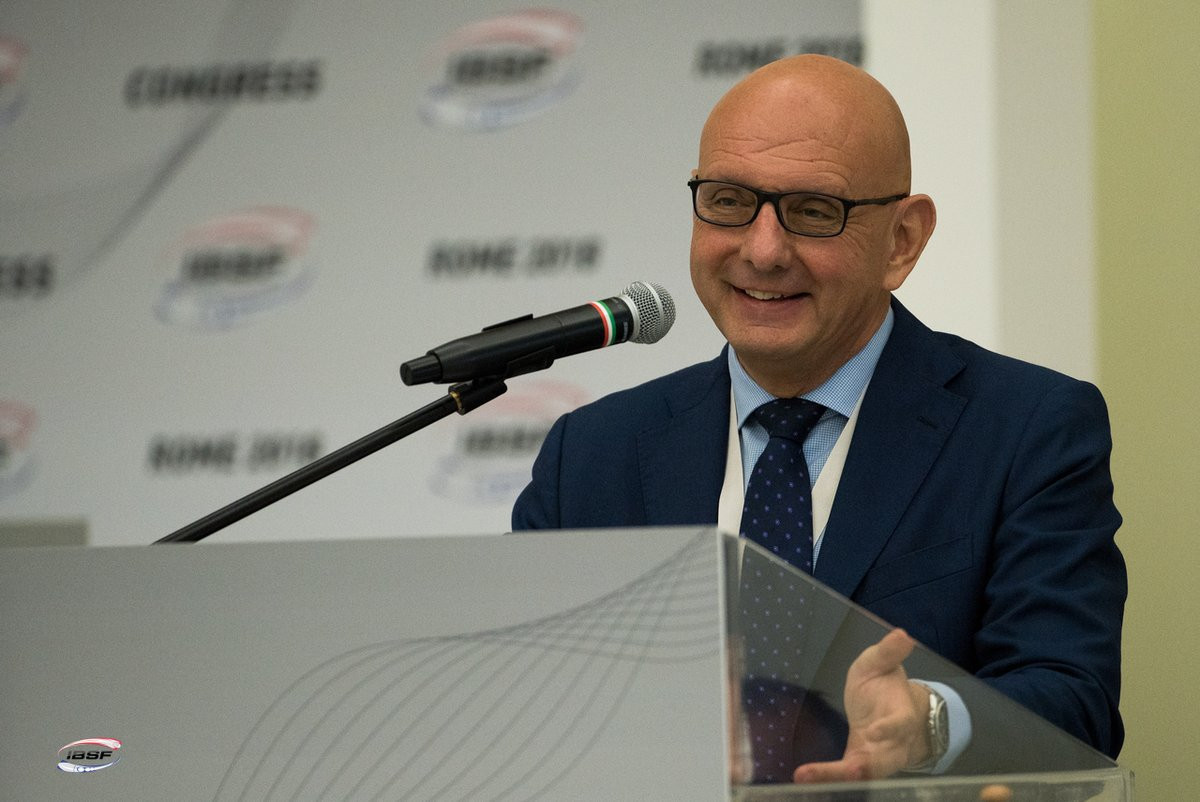 Ivo Ferriani led the IBSF Congress ©Getty Images