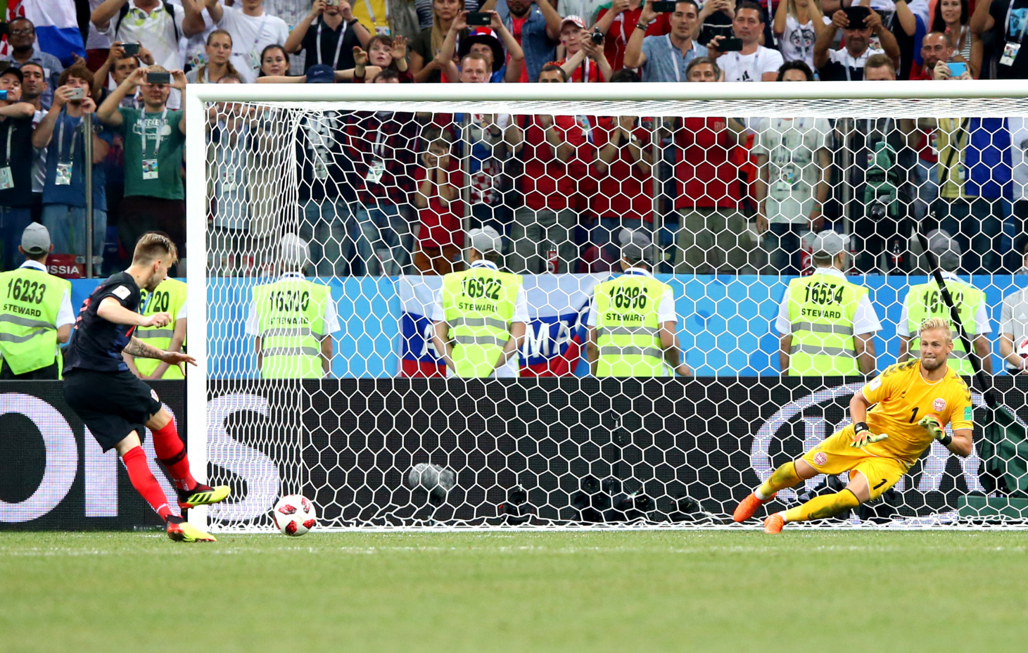 Ivan Rakitic scored the decisive penalty for Croatia ©Getty Images