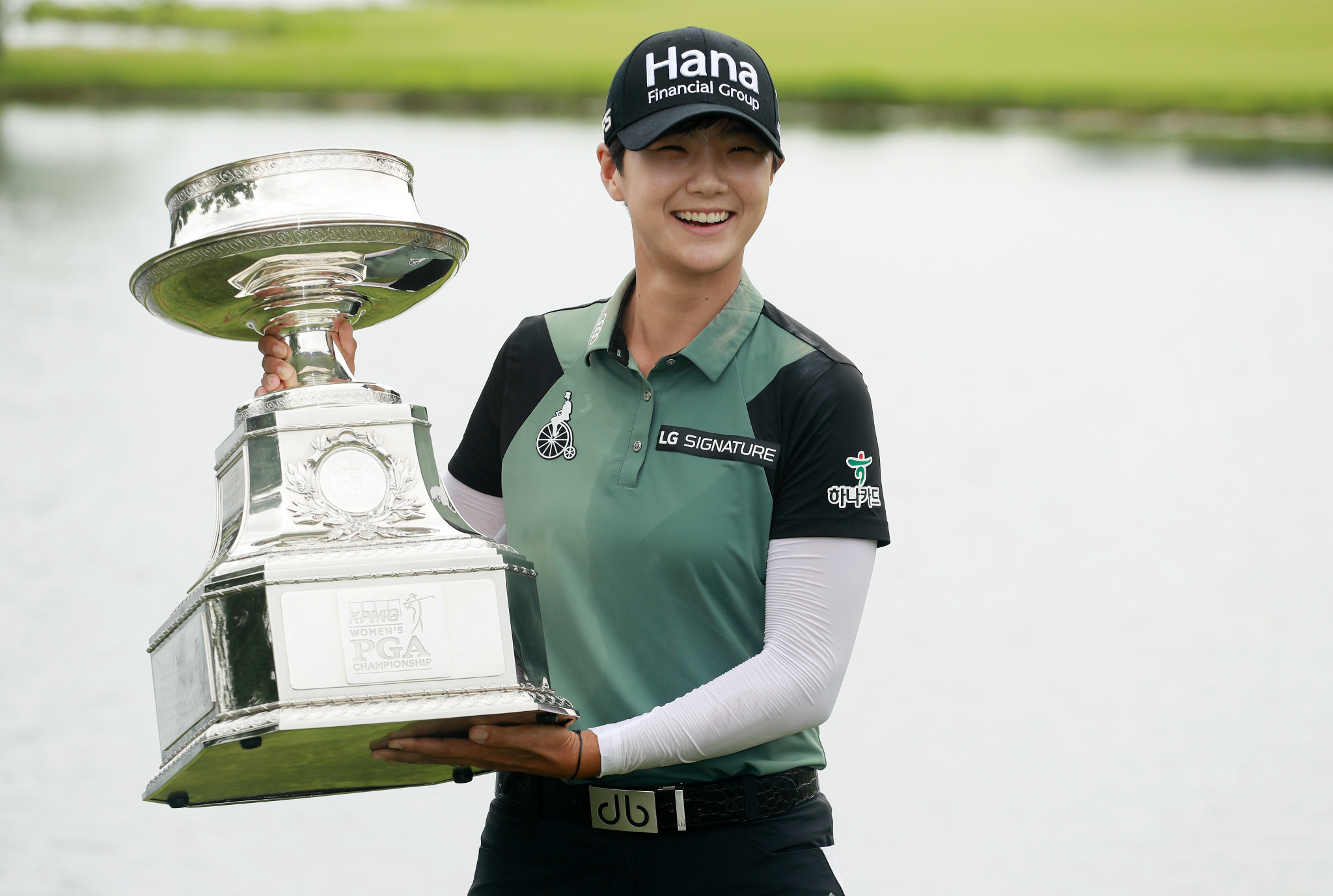 Sung Hyun Park has claimed the KPMG Women's PGA Championship title after a three way play-off ©Getty Images