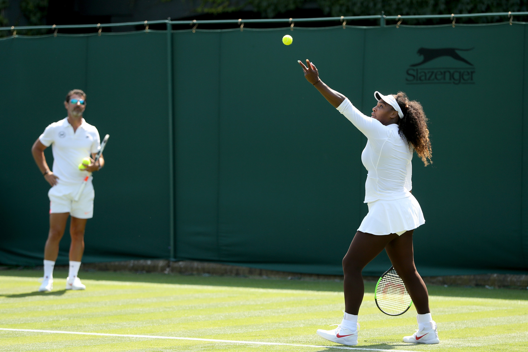 Serena Williams, who made her comeback from pregnancy in May, says she has been tested five times this year ©Getty Images