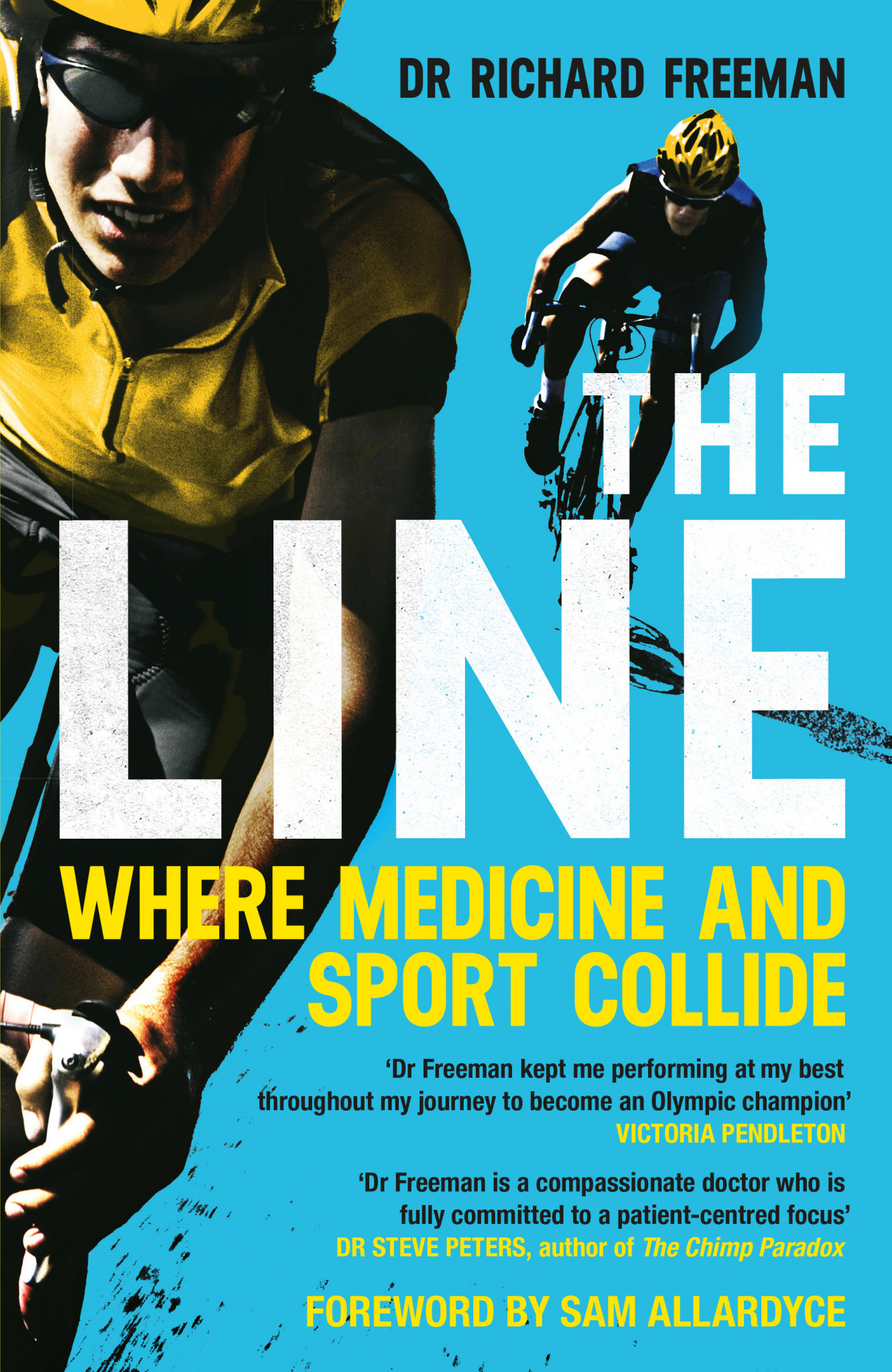 Richard Freeman has controversially written a book The Line: Where Medicine and Sport Collide about his time as British Cycling's doctor, despite claiming to have been too ill to give evidence to a Government inquiry ©Amazon
