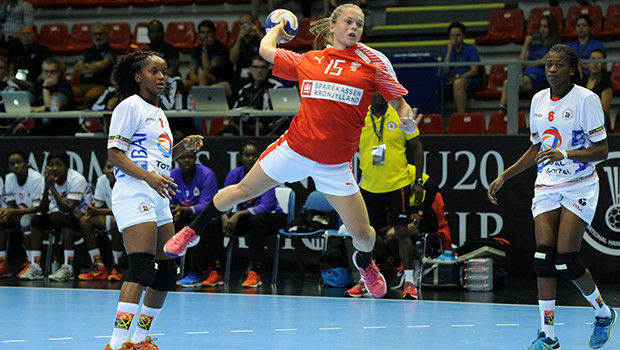 Defending champions Denmark were among the winners on day two of the Women's Junior World Handball Championship ©Debrecen 2018