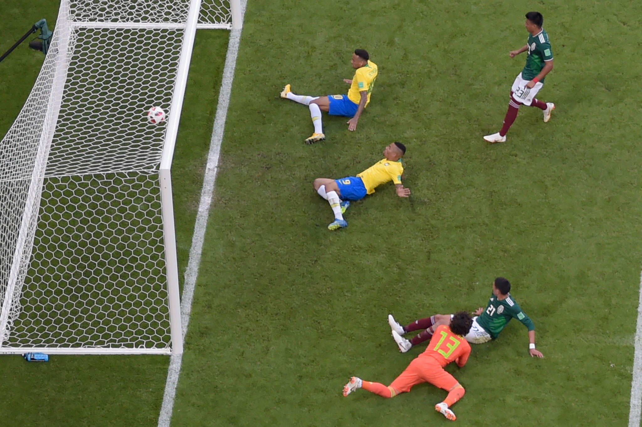Neymar scored one and made the other as Brazil beat Mexico ©Getty Images