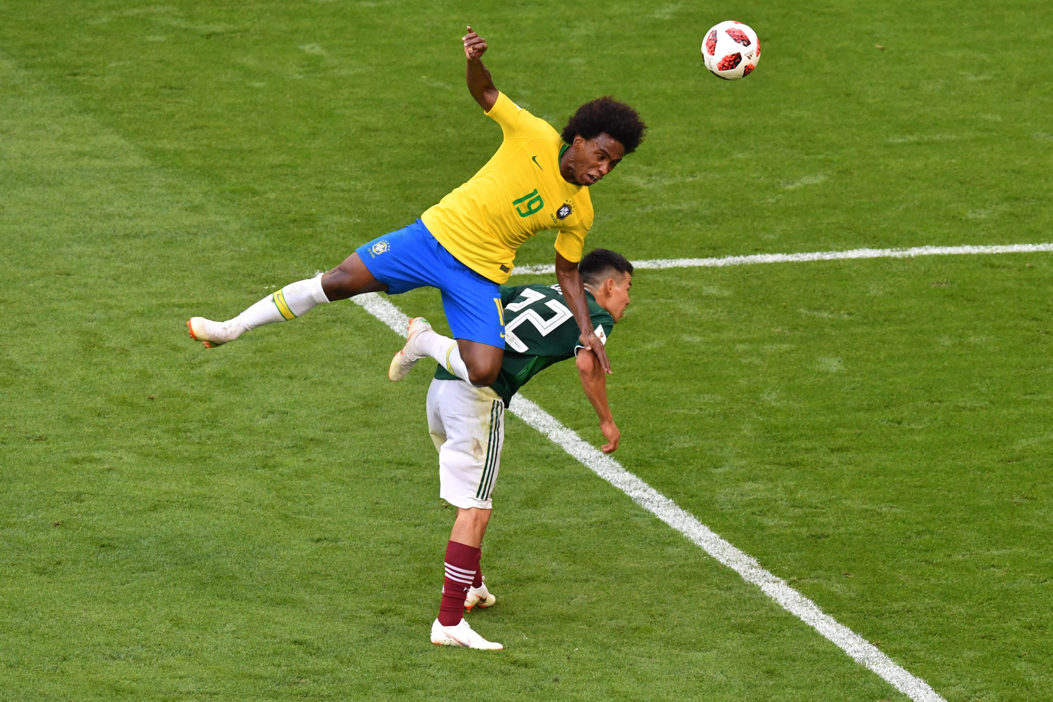 Willian played a starring role in Brazil's victory ©Getty Images