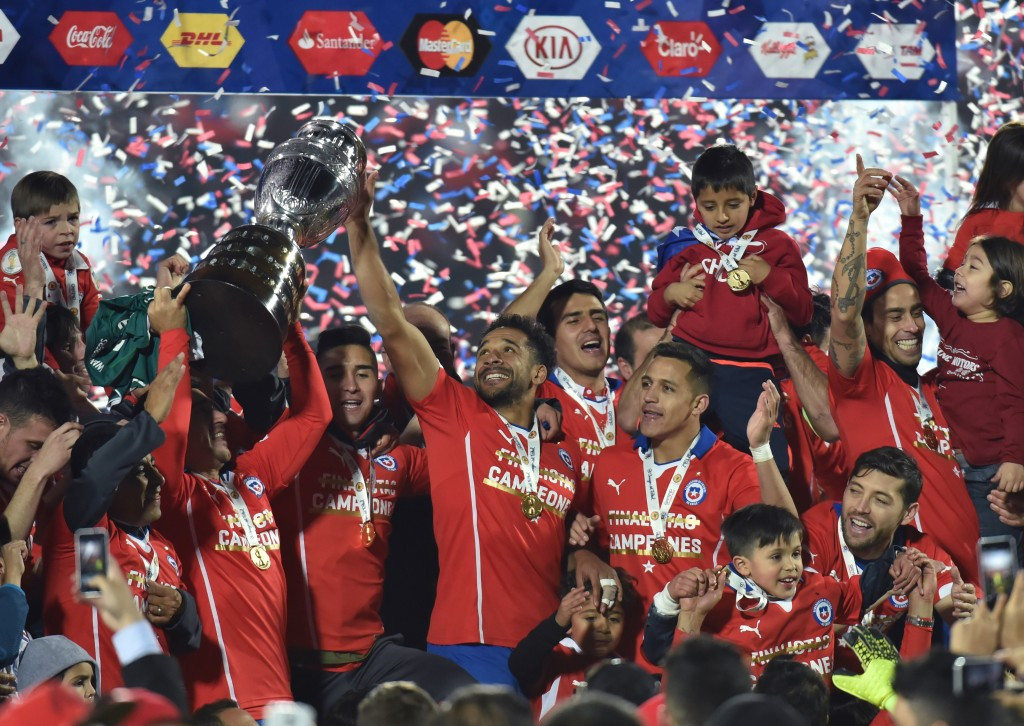 Chile are the current holders of the Copa America