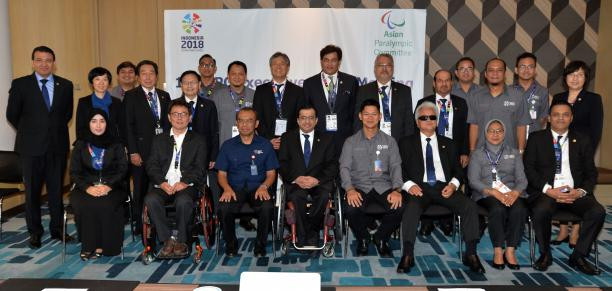 As well as adding road cycling to the programme for the Asian Para Games, the APC board were also updated on preparations for the Games and their 2019 General Assembly ©APC