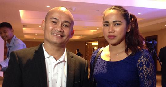 Olympic silver medallists from The Philippines honoured at awards in Manila 