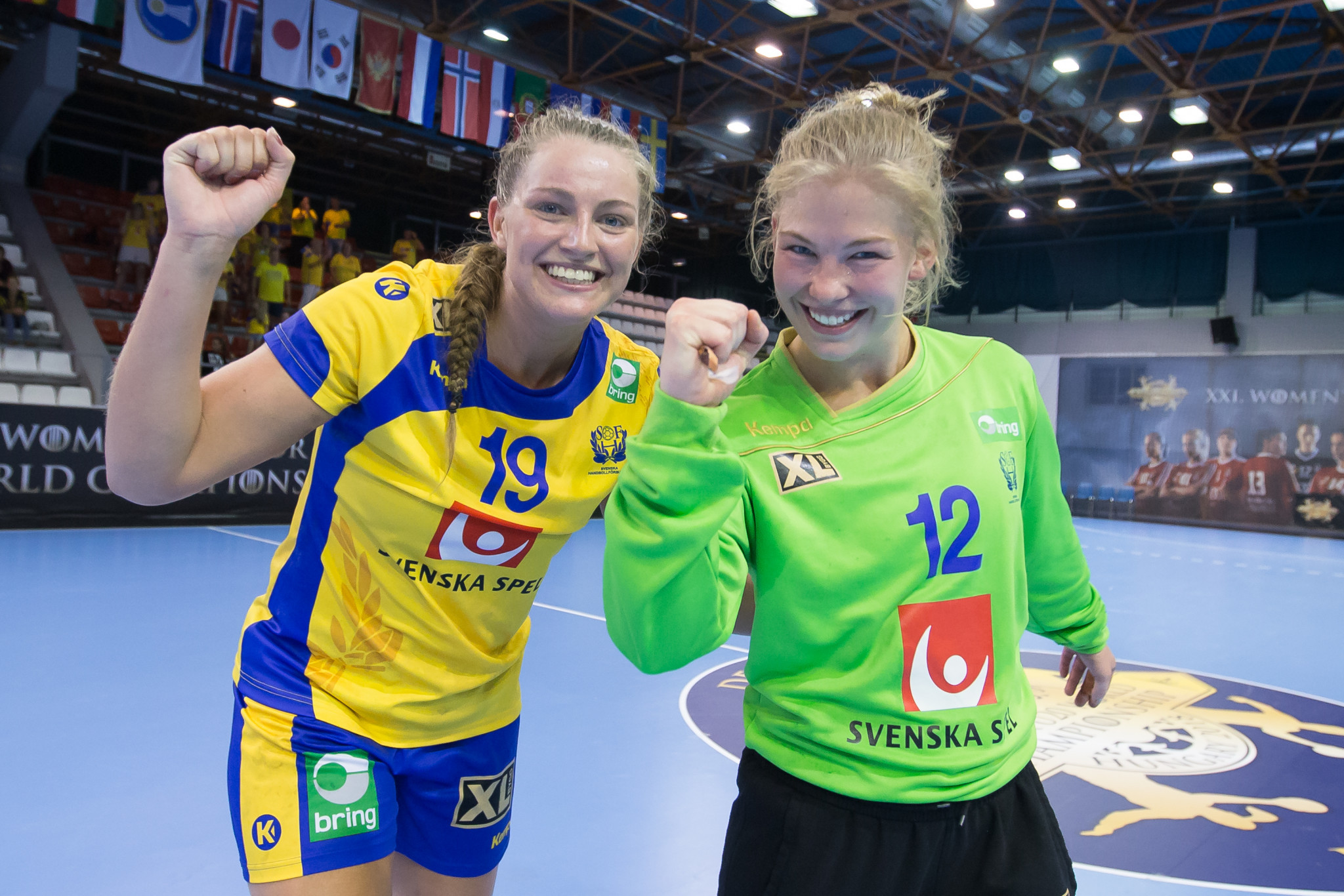 Sweden were among the countries to claim their second wins today ©Debrecen 2018