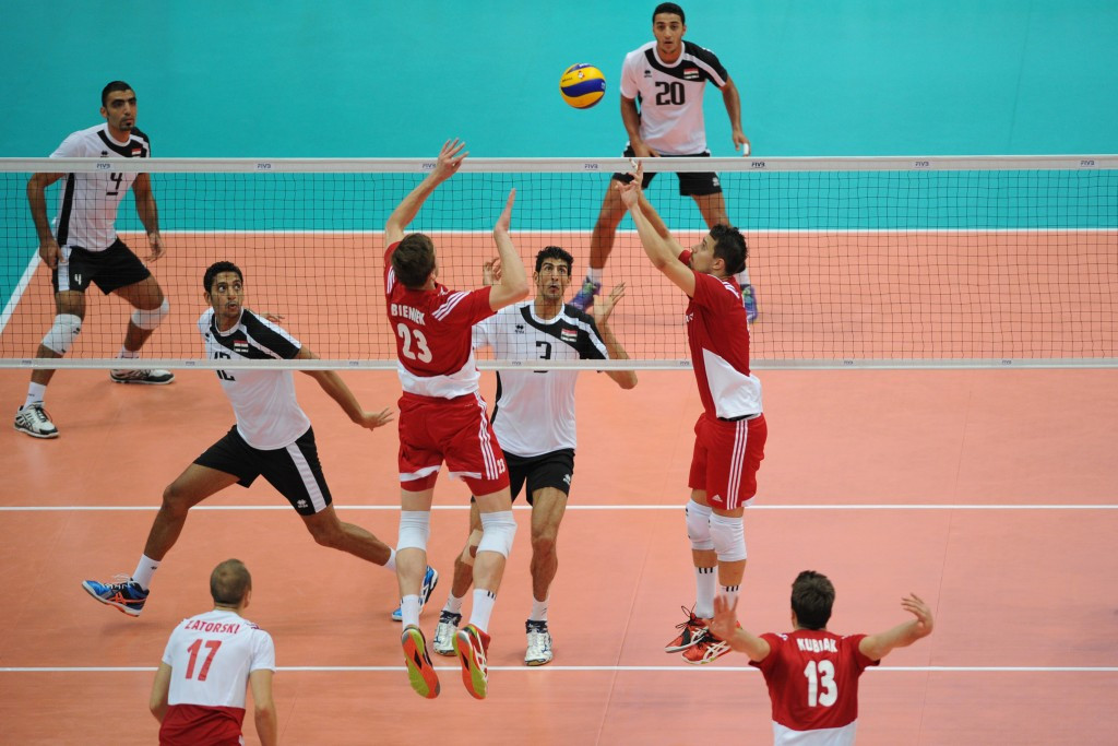 Poland are the other team on seven wins after they cruised to a straight sets victory over Egypt