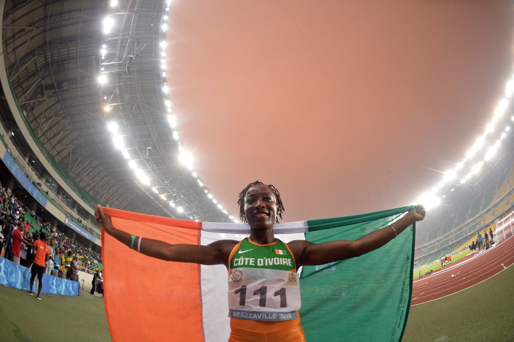 Talou completes sprint double for Ivory Coast at All-Africa Games