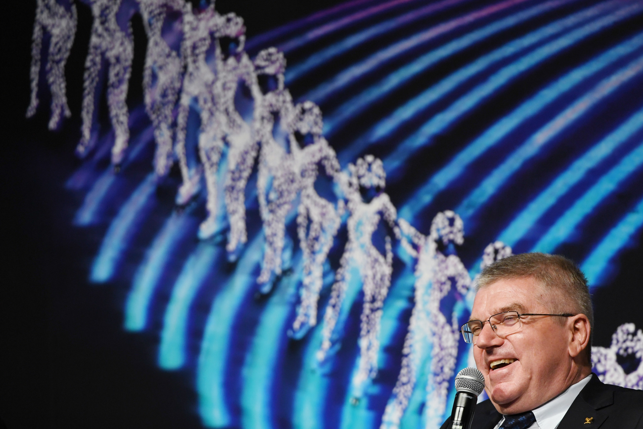 International Olympic Committee President Thomas Bach pictured visiting Beijing earlier this year ©Getty Images
