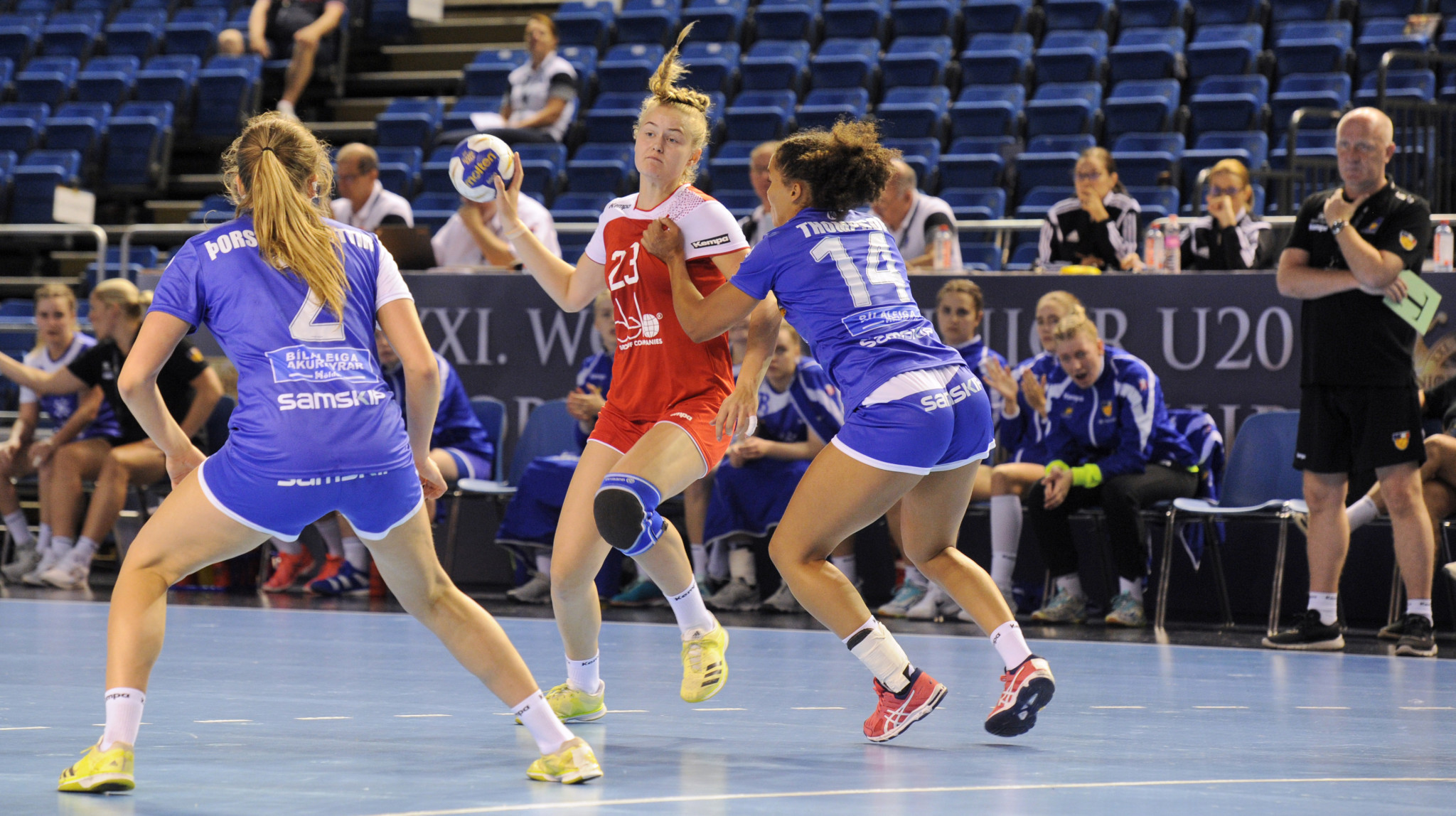 The action continued today in Debrecen ©IHF