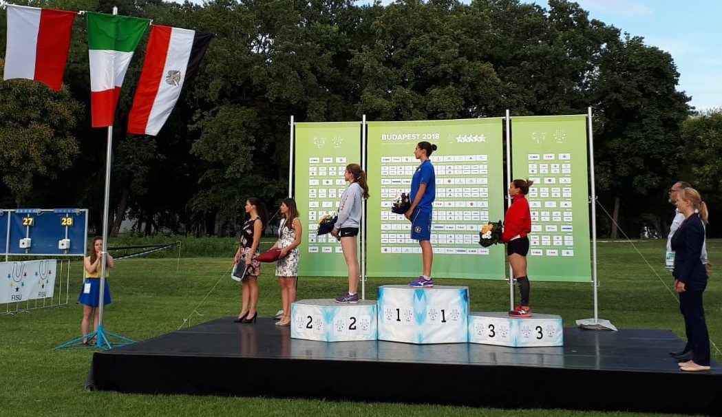 Micheli earns women's crown at FISU World University Modern Pentathlon Championship