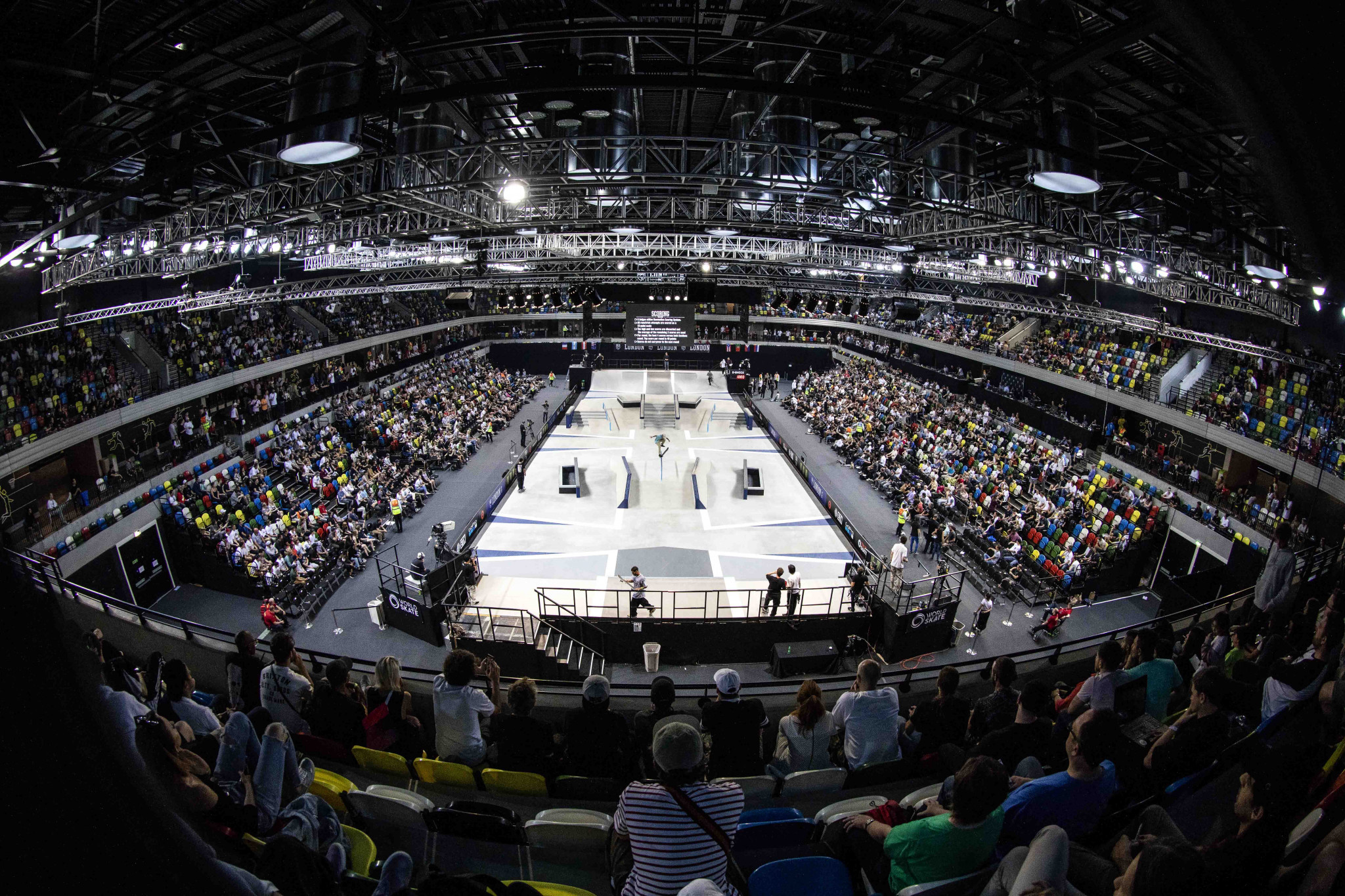 The Los Angeles event is following a competition in London's Copper Box Arena ©StreetLeagueSkateboarding